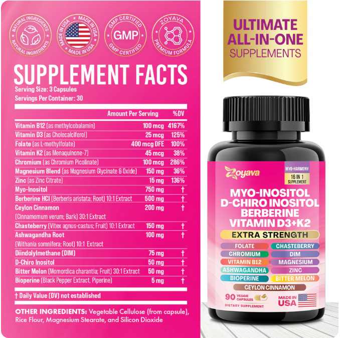 Suplemento Equilibrio Hormonal 90cap.