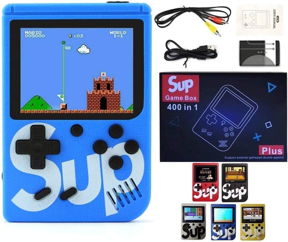 Consola Gameboy Retro Portátil con 400 Juegos Clásicos