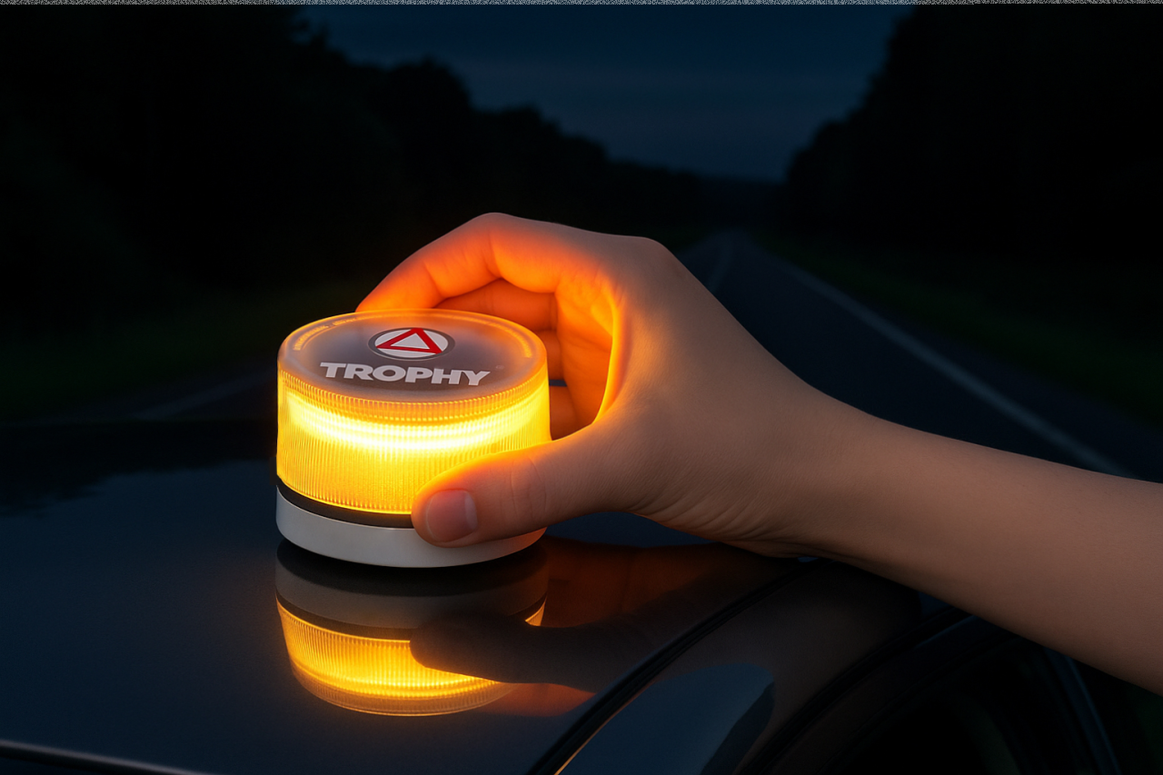 Pack 2 Piezas De Balizas Luces Emergencia V16 Homologada DGT