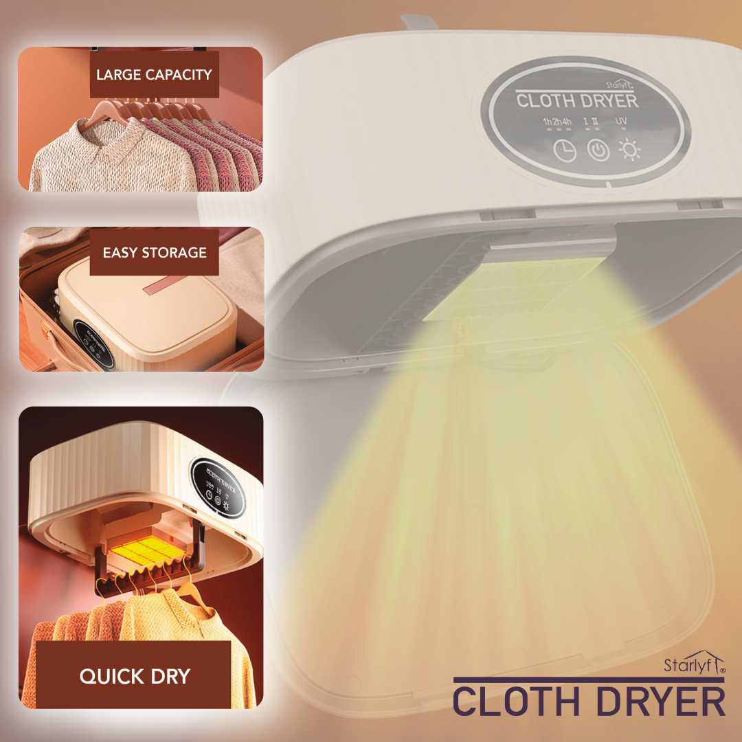 Secador y esterilizador de ropa