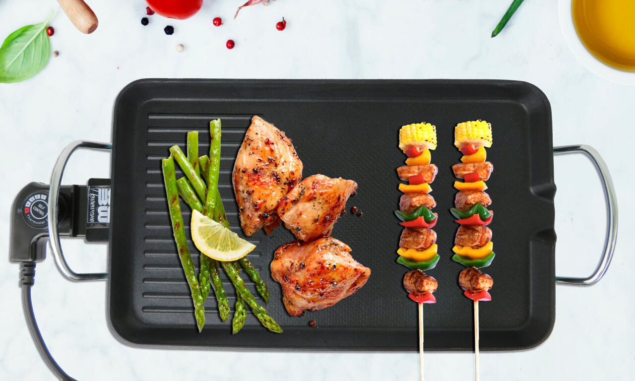 Plancha Eléctrica 48x27 cm