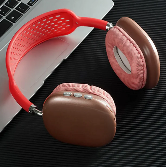 Auriculares Bluetooth Rojo