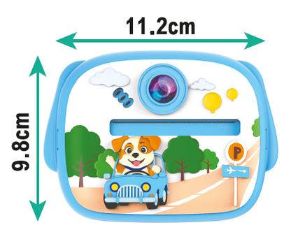 Cámara infantil con impresora térmica Azul Stock Lider